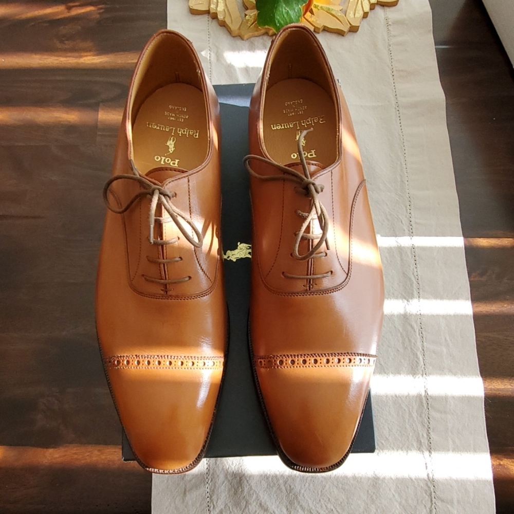 Polo (C&J) Brown Oxford Size 10D